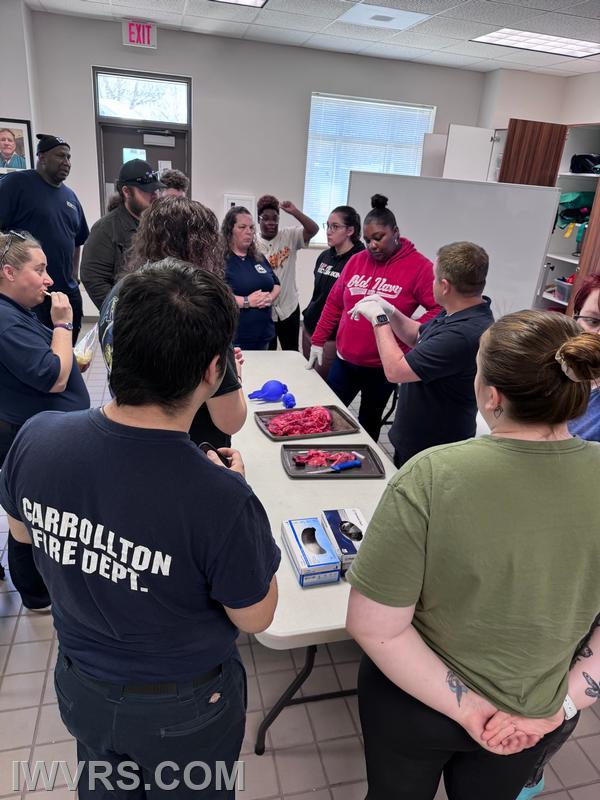 EMT Class demonstration- view discretion advised